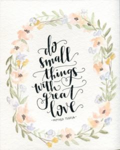 DoSmallThingsWithGreatLove